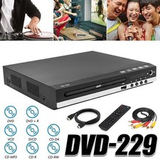 1080p DVD Player All Region Free DVD CD SDVD USB Player with AV RCA Output US