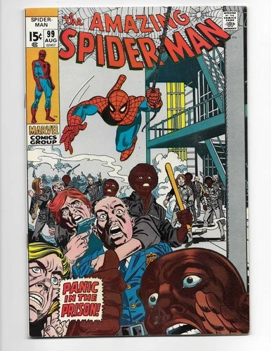 Amazing Spider-Man 99 1971 Marvel Comics VF- 7.5 Gwen Stacy J. Jonah Jameson