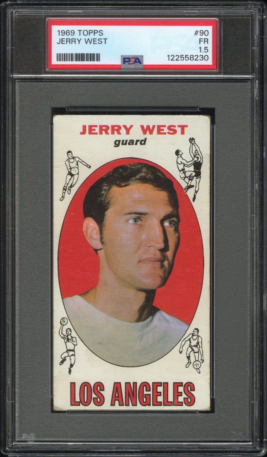 1969 Topps Jerry West #90 *230 PSA 1.5
