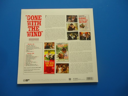 Max Steiner Gone With The Wind Soundtrack LP (2018) 578424 EU Import 180g - Picture 2 of 3