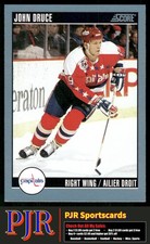 John Druce 1992-93 Score Canadian #121 Washington Capitals