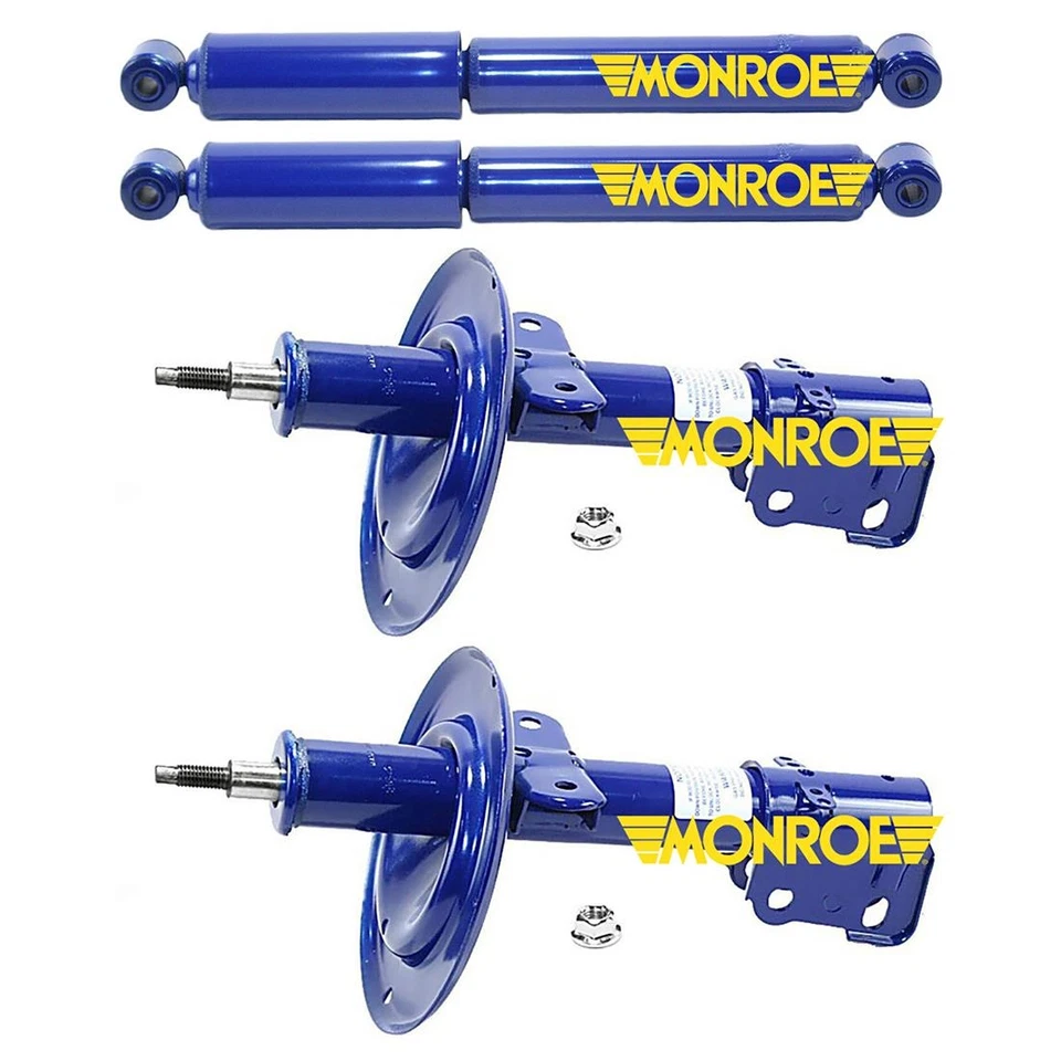 Amortiguador trasero delantero Monroe 4, puntal de suspensión para Dodge Caravan 1995-2000 Foto 2 de 2