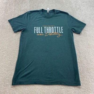 Michael Ballard Full Throttle Distillery Estes Park Colorado Shirt Mens Large