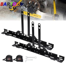 2pcs Heavy Duty Wheel Alignment Tool Kit Toe Alignment Tool Wtape Measures