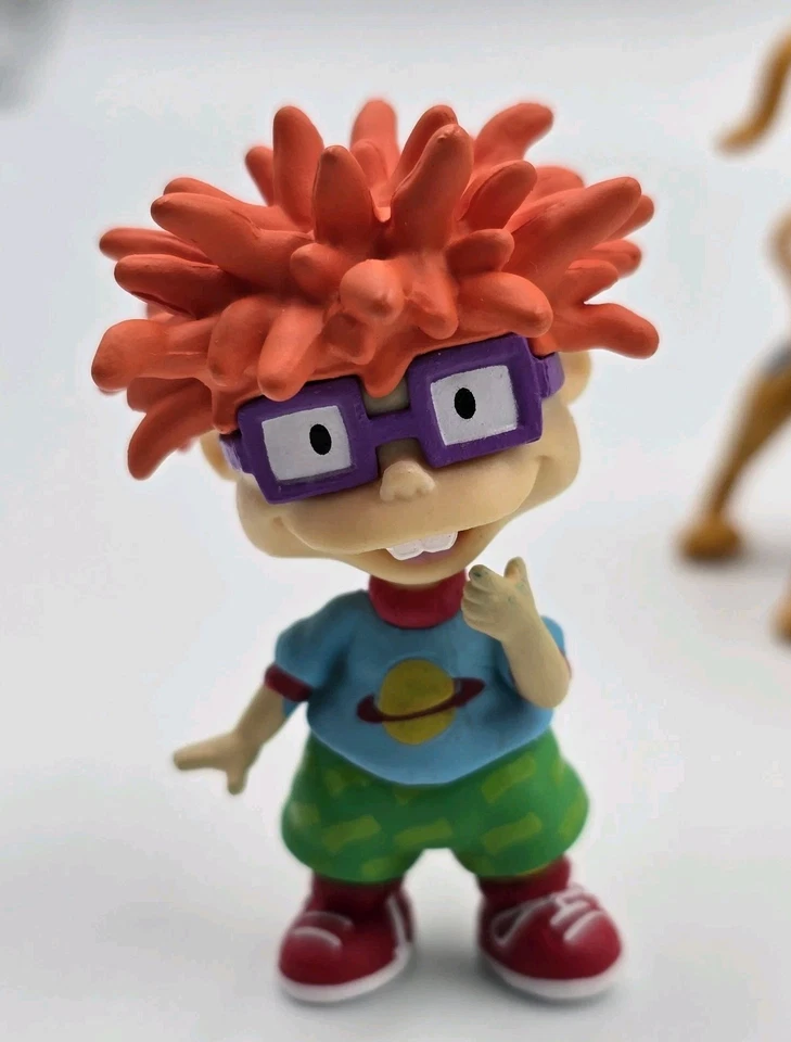 Коллекционные фигурки из ПВХ Rugrats Nickelodeon Tommy Chuckie Phil Spike 2017 Viacom  - Изображение 2 из 4