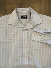 Chaps Comfort Stretch Easy Care Mens Long Sleeve Size M Button Up Plaid Shirt