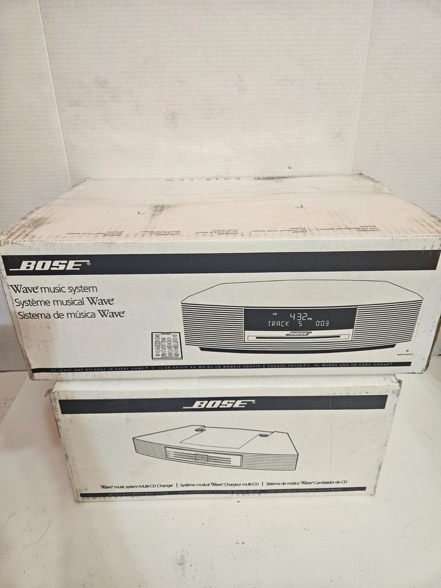 Bose Wave Music System and Bose Wave Multi-CD Changer In Original