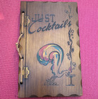 Just Cocktails Recipe Book W. C. Whitfield Three Mountaineers 1979 Wood Cover — photo 1