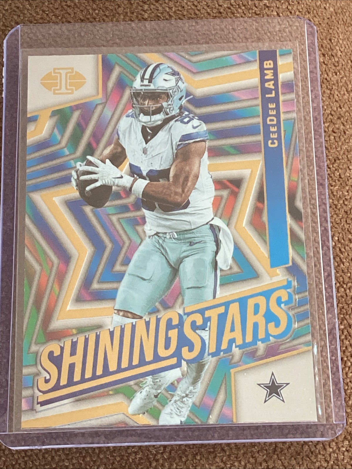 2024 Panini Illusions - CeeDee Lamb -#23 Gold Shinning Stars Insert Card