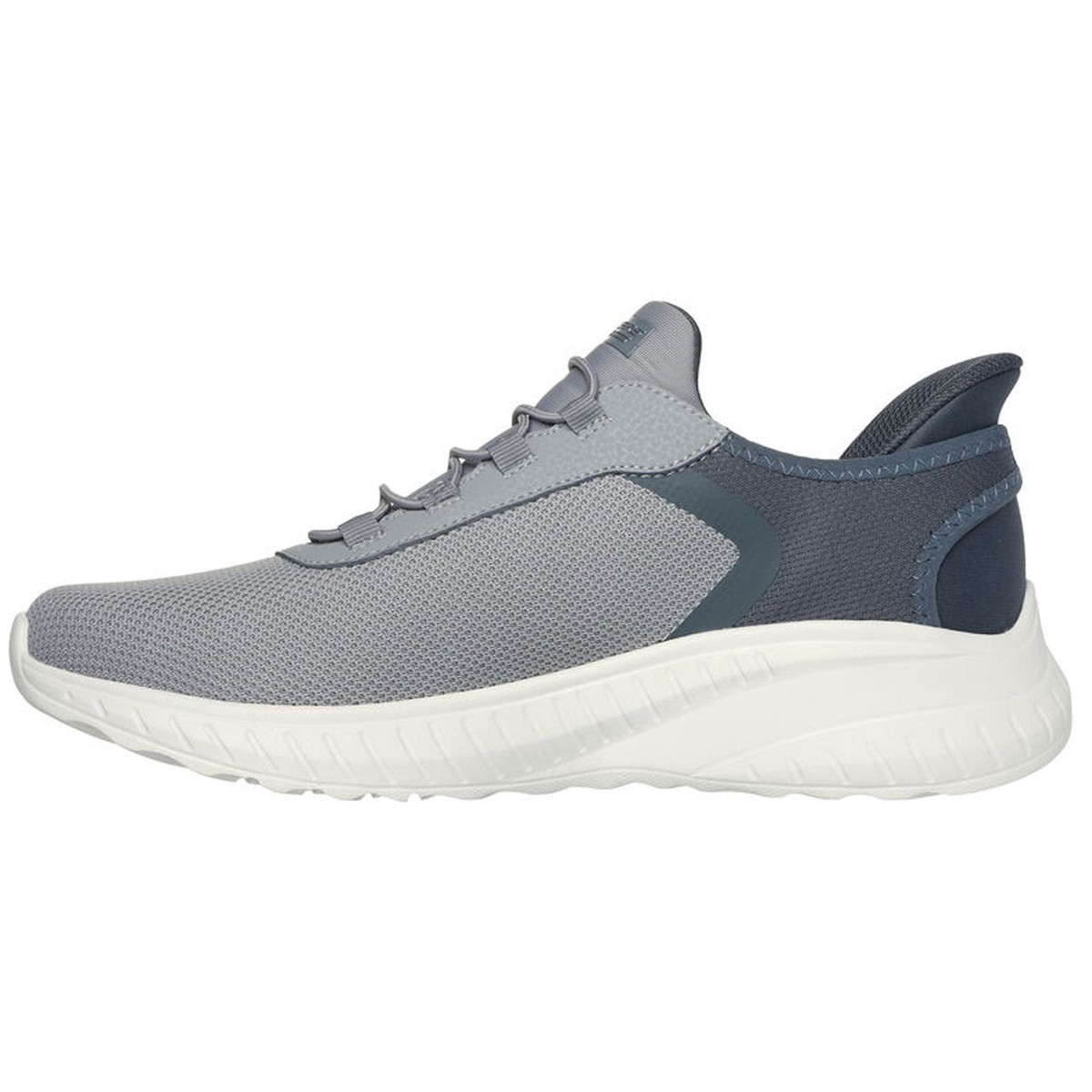 健康・医学 NUTRITIONAL HEALING Skechers Men's Bobs Sport Squad Chaos Gray Low Top Sneaker