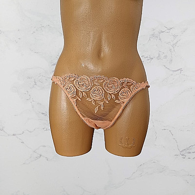 La Perla Luxus String Tanga Orange Gr. 44 Spitze, Tüll aus Sylter Boutique  Neu