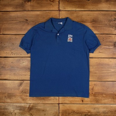 Vintage Stedman Single Stitch T Shirt Polo Shirt Large 90s USA Made 50/50 None