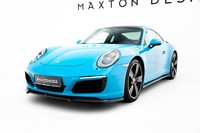 Maxton Design Frontlippe V.1 Passend FüR Porsche 911 Carrera 991 FL Schwarz Hoch