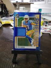 2025 Panini Donruss Optic - Rookie Phenoms Tre Harris #RPBH-THS Blue Hyper Prizm