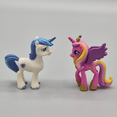 #ad MLP Blind Bag Figures Lot Shining Armor And Princess Cadence Approx. 2.5quot; $18.99