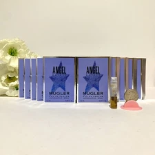 10 Angel Elixir Mugler EDP Perfume 1.2ml/0.04oz Each Sample Spray New In Card