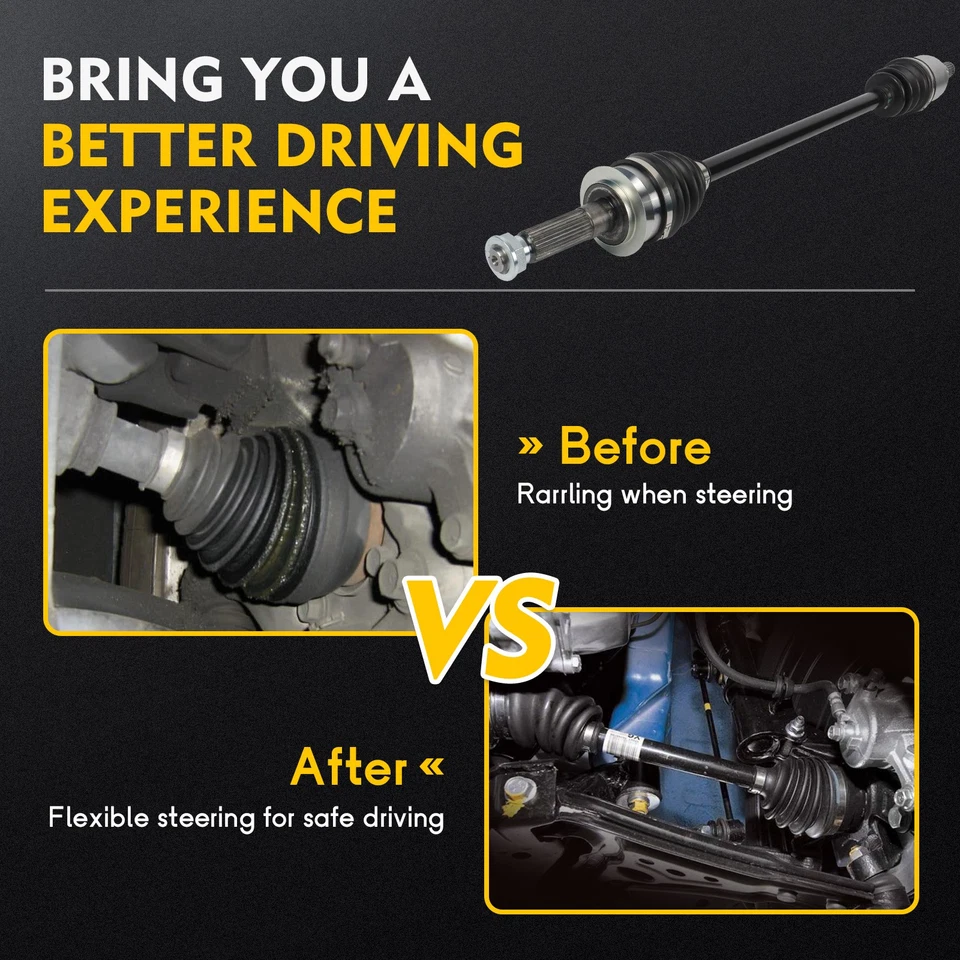 For Subaru Outback 2015-19 Subaru Legacy 2015-17 CV Axle Rear LH RH - Image 4 of 4