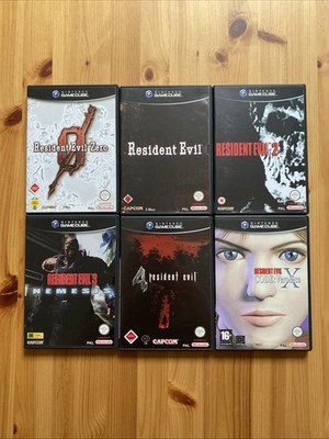 Resident Evil - Komplette Reihe Gamecube Sammlerzustand - CDs Kratzerfrei!