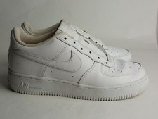 Nike Air Force 1 Low Triple White Sneakers, DH2920-111 Youth, Sz 7Y and 6.5Y