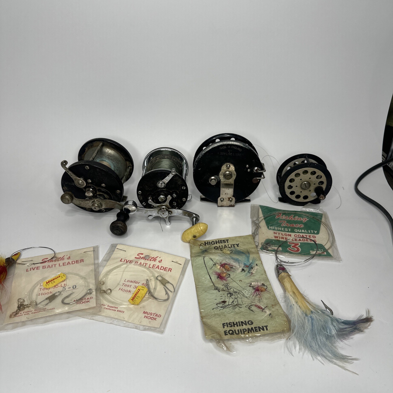 Lot Of 4 Pflueger, Golden West,   Penn, Dowling & Son & More