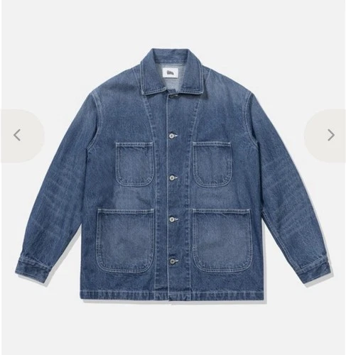 General Admission Chore Jacket Denim Blue Men’s Size Medium - product listing photo