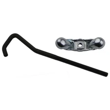 Spare Tire J Hook Long Threaded Stud and Wing Nut Hold Down Spinner 1964-81 GM