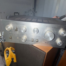 SANYO DCA 1001 Stereo Integrated Amplifier Silver Phono Preamp 1980s