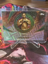 2025 Topps Universe WWE Dante Chen /125 Green Electric #124