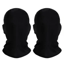 2 Pack Full Face Masks Spandex Hood Skin Mask for Halloween Cosplay Costume