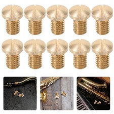 10pcs Saxophone Screws Alto Tenor Soprano Sax Screws Sax Parts Replacement