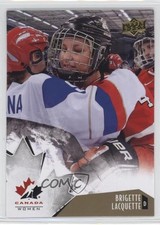 2015 Upper Deck Team Canada Juniors Gold Brigette Lacquette #59 0c3