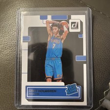 2022-23 Panini Donruss NBA CHET HOLMGREN Rated Rookie Card RC #202 OKC Thunder