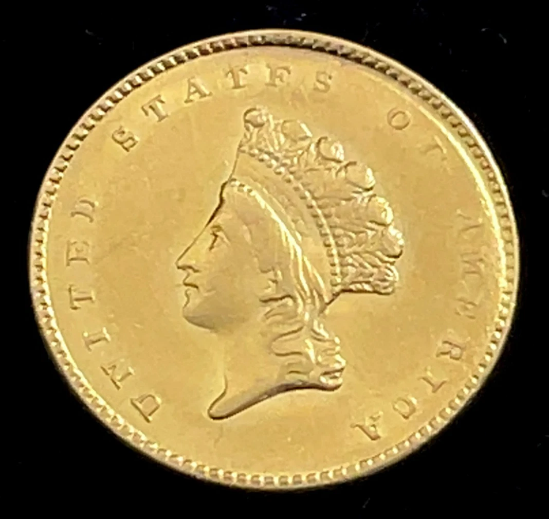 Uncirculated 1855 Year US Gold $1 Coins for sale | eBay