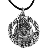 Odin Viking Pendant (Ruler of Asgard Norse God Necklace)