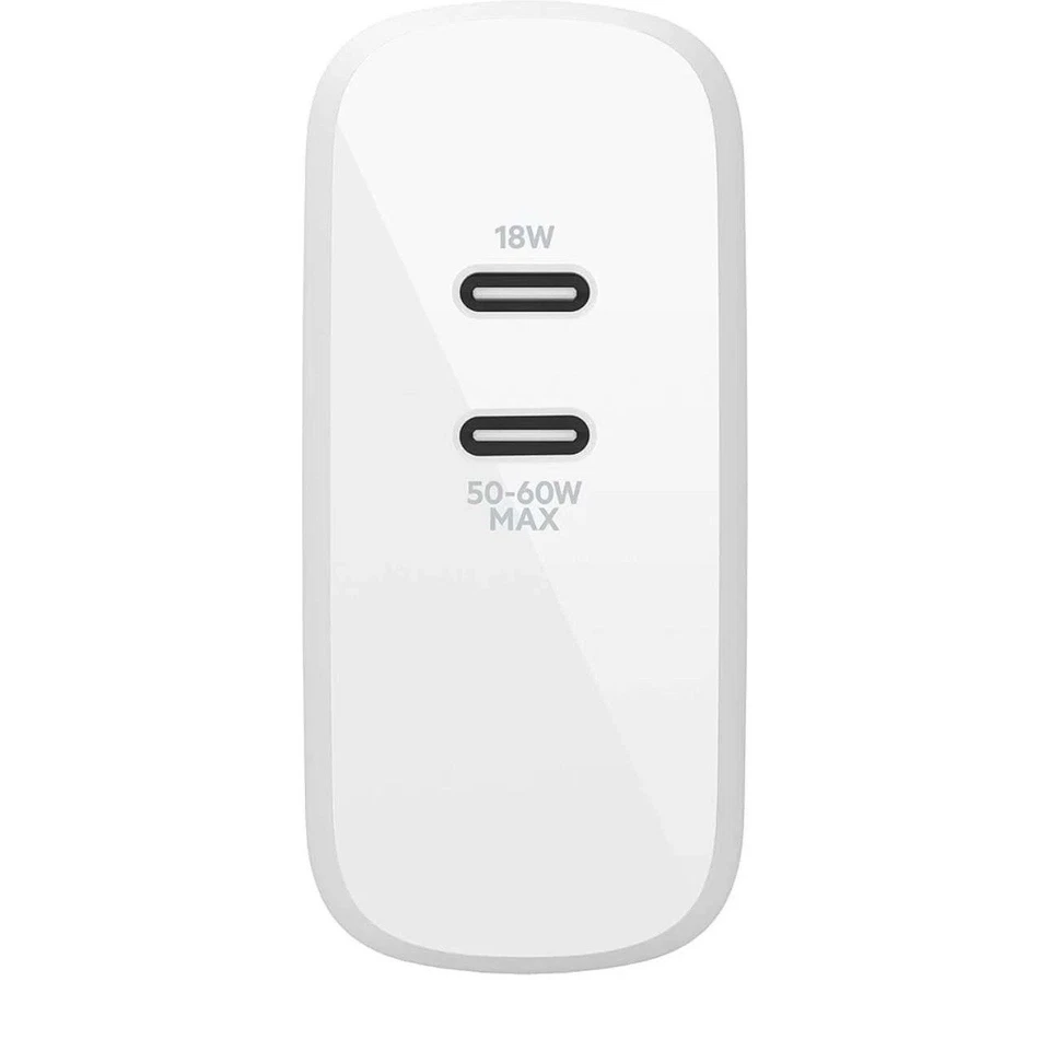 Belkin WCH003DQ USB-C Charger- White - Image 2 of 4