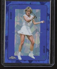 Chris Evert 2021 Topps Chrome Sapphire #ACE-15 Aces