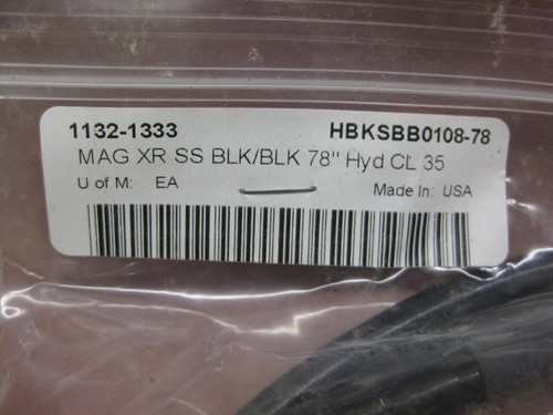 Magnum Drag Specialties 1132-1333 hydraulic clutch line Harley FLTR Road Glide - Picture 4 of 10