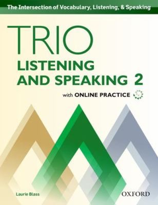 Trio Listening and Speaking Level Two Student Book Pack with Onli