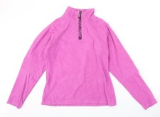 Womens UK Size 10 Protest Pink Pullover Sweatshirt