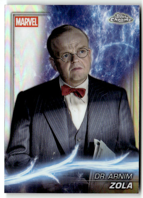 Topps Marvel Studios Chrome 2025 Card No. 25 Dr. Arnim Zola Refractor