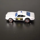 Hot Wheels Redline Olds 442 State Police Cruiser 1969 White Hong Kong READ*