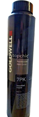 Goldwell Topchic Depot  Permanent Hair Color 7-PK BEAUTIFIED COPPER 1 X 250 ml