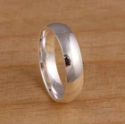 Solid 925 Sterling Silver Wide Handmade Band Ring Statement All Size Ring R53