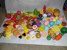 Massive Amount Of Children's Pretend Play Food Plastic