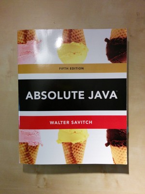 Absolute Java (5th Edition) by Savitch