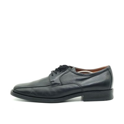 Bata Herren Business Oxford Schnürschuhe Schwarz Echtleder Atmungsaktiv EU 45
