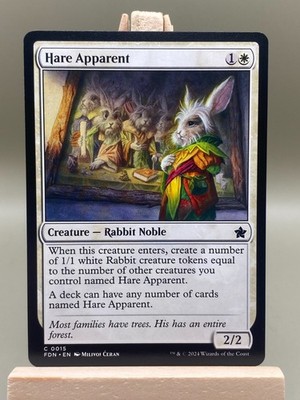 HARE SCHEIN #0015 MTG Magic FOUNDATIONS