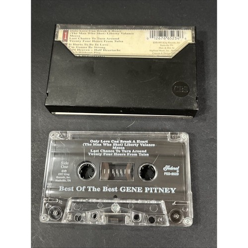 Gene Pitney - Best Of The Best (Cassette, 1997) Tested Working - Picture 2 of 4