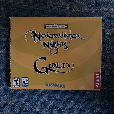 Neverwinter Nights: Gold (PC CD-ROM, 2003) Sleeve & Discs No Box Disc 4 cracked