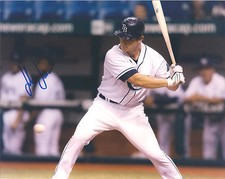 JOHN JASO TAMPA BAY RAYS SIGNED AUTOGRAPHED 8X10 PHOTO W/COA
